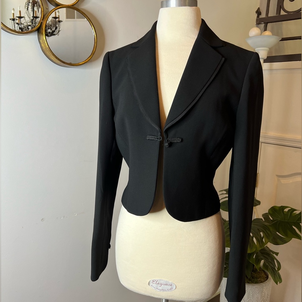TAHARI Bolero crop jacket sz 4